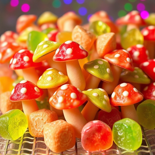 Psilocybin Magic Mushroom Gummies Display