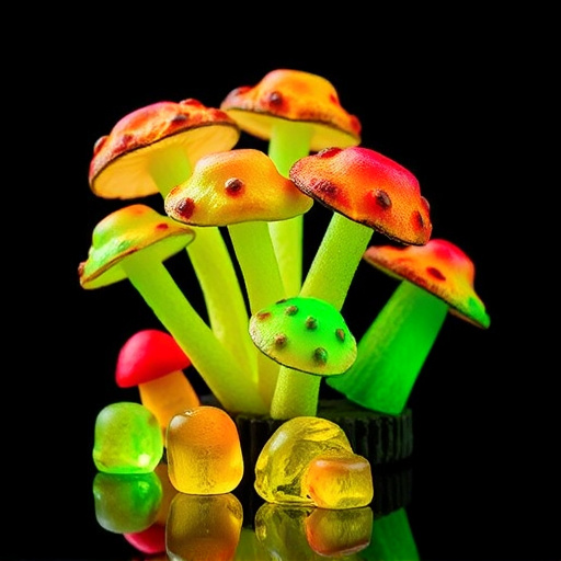 Psilocybin Magic Mushroom Gummies Display