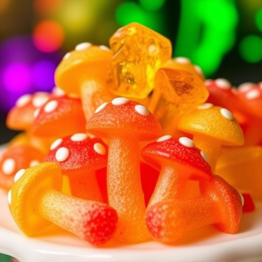 Psilocybin Magic Mushroom Gummies Display