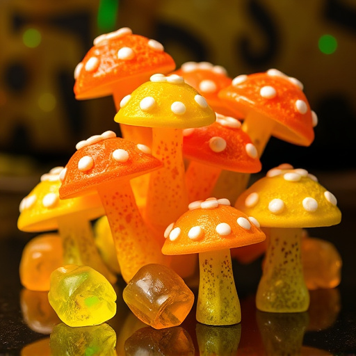 Magic Mushroom Gummies: Unlocking Focus Through Neural Connectivity