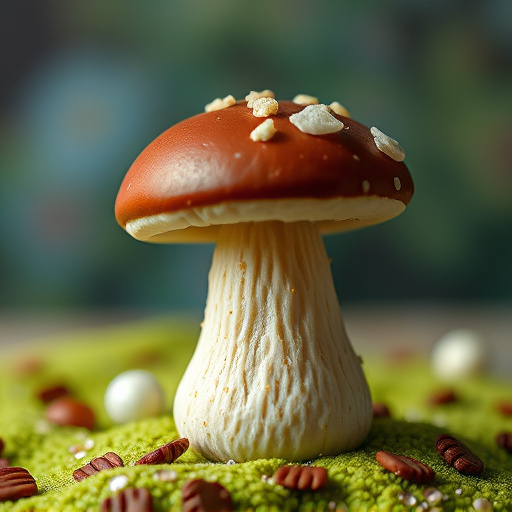 Stacked Magic Mushroom Chocolates Macro