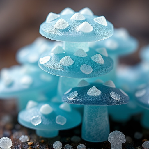 Stacked Magic Mushroom Gummies Macro