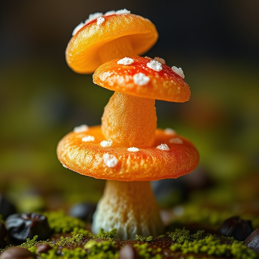 Stacked Magic Mushroom Gummies Macro