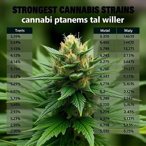 strongest cannabis strains