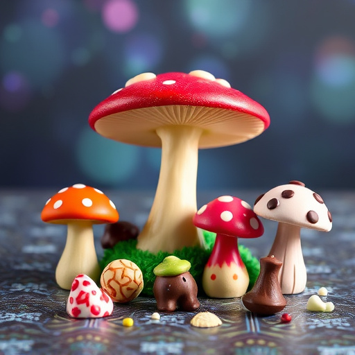 Vibrant Magic Mushroom Chocolates Collection