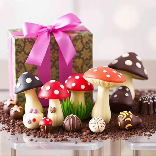 Vibrant Magic Mushroom Chocolates Collection