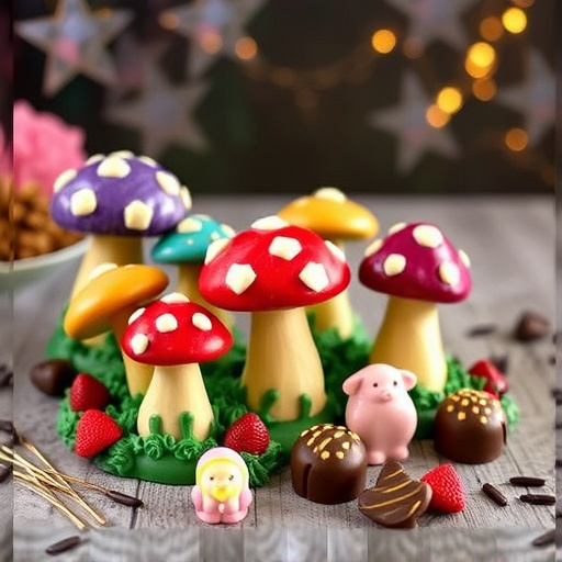 Vibrant Magic Mushroom Chocolates Collection