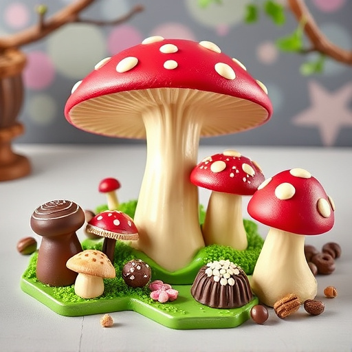Vibrant Magic Mushroom Chocolates Collection