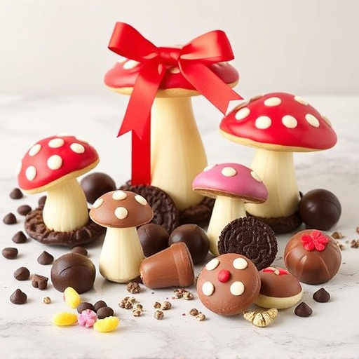 Vibrant Magic Mushroom Chocolates Collection