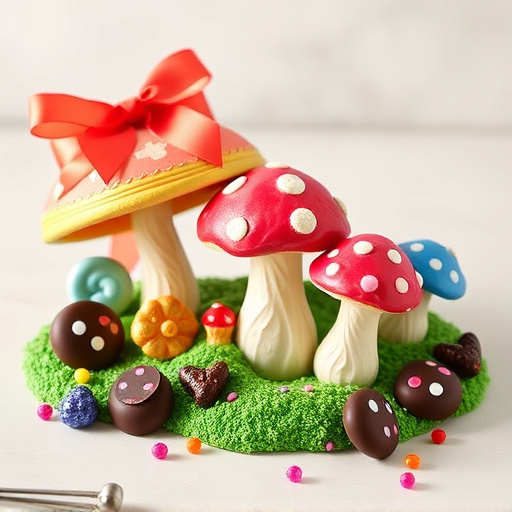 Vibrant Magic Mushroom Chocolates Collection