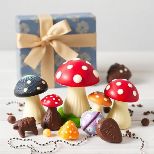 Vibrant Magic Mushroom Chocolates Collection