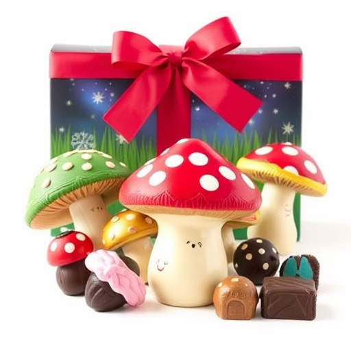 Vibrant Magic Mushroom Chocolates Collection