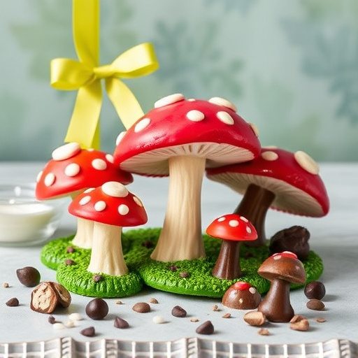 Vibrant Magic Mushroom Chocolates Collection