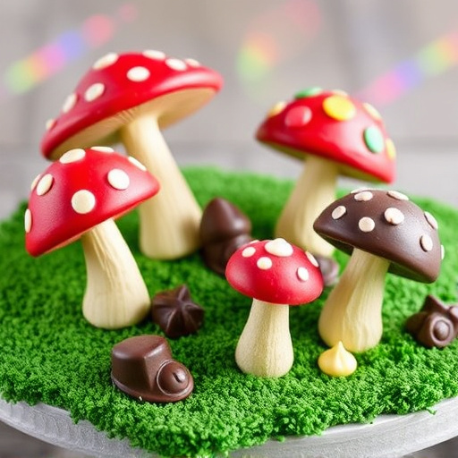 Vibrant Magic Mushroom Chocolates Collection