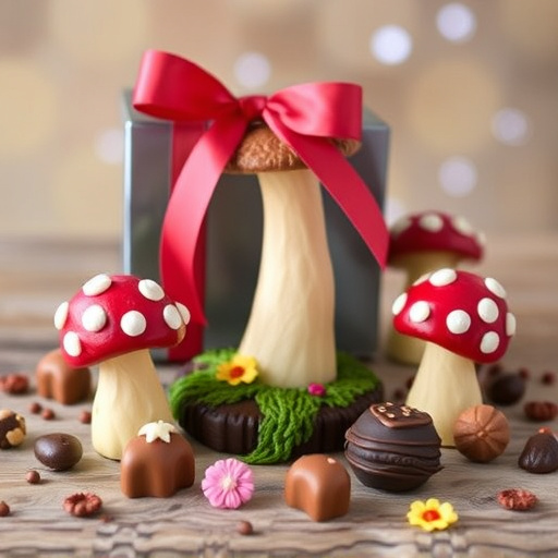 Vibrant Magic Mushroom Chocolates Collection