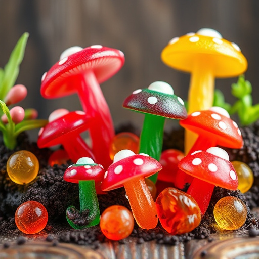 Vibrant Magic Mushroom Gummies Collection
