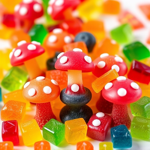 Vibrant Magic Mushroom Gummies Collection