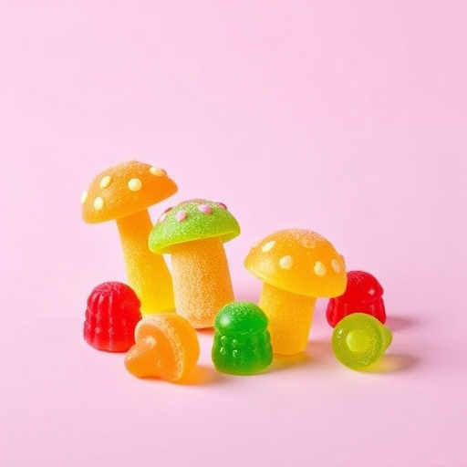 Vibrant Magic Mushroom Gummies Collection