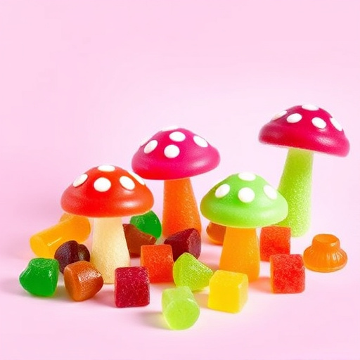 Vibrant Magic Mushroom Gummies Collection