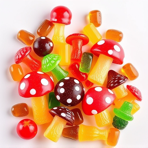 Vibrant Magic Mushroom Gummies Collection