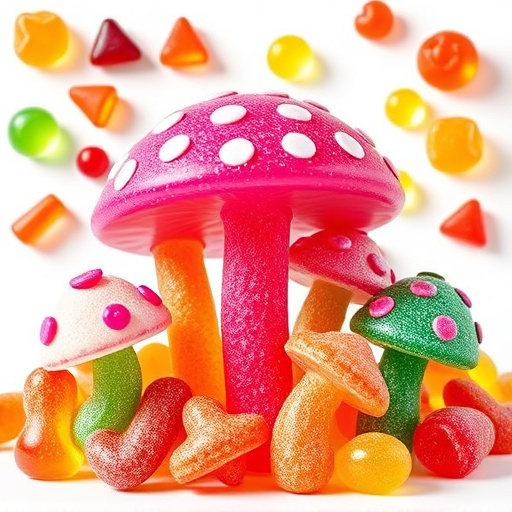 Vibrant Magic Mushroom Gummies Collection