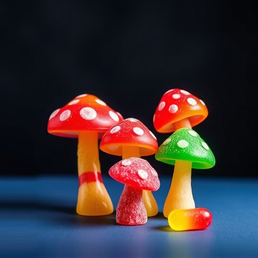 Vibrant Magic Mushroom Gummies Collection