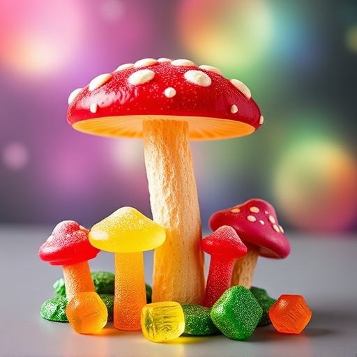 Vibrant Magic Mushroom Gummies Collection