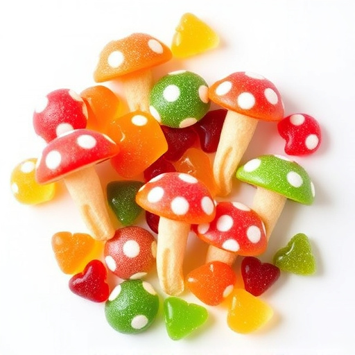 Vibrant Magic Mushroom Gummies Collection