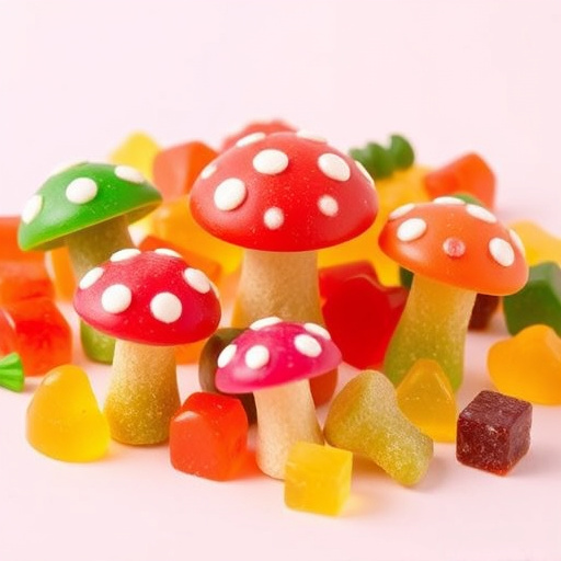 Vibrant Magic Mushroom Gummies Collection