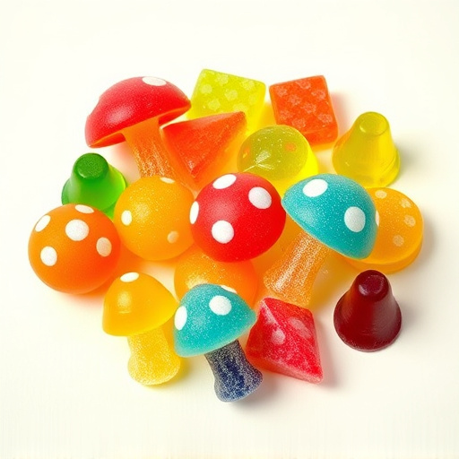 Vibrant Magic Mushroom Gummies Collection
