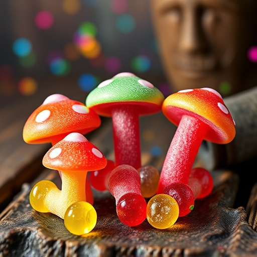 Vibrant Magic Mushroom Gummies Collection