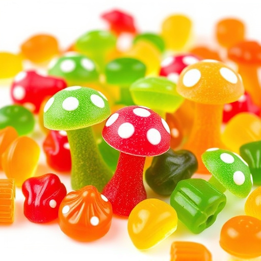 Vibrant Magic Mushroom Gummies Collection