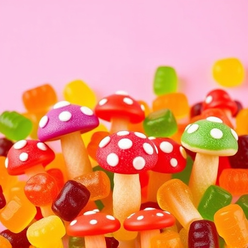 Vibrant Magic Mushroom Gummies Collection