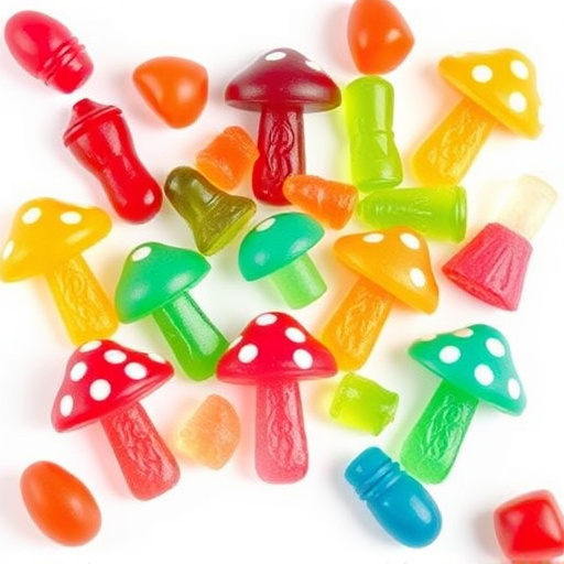 Vibrant Magic Mushroom Gummies Collection