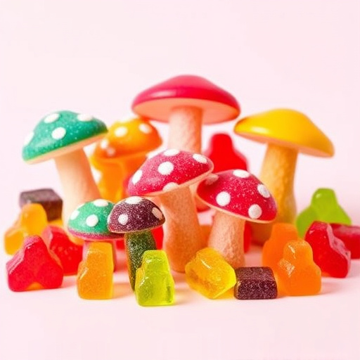 Vibrant Magic Mushroom Gummies Collection