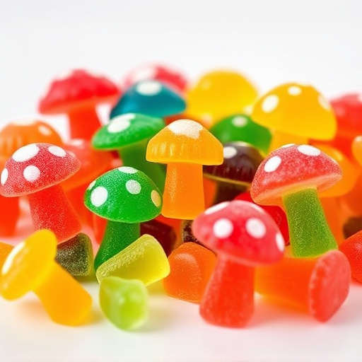 Vibrant Magic Mushroom Gummies Collection
