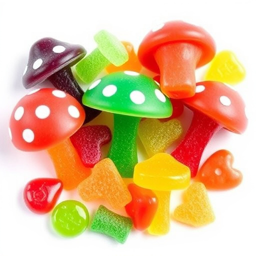 Vibrant Magic Mushroom Gummies Collection