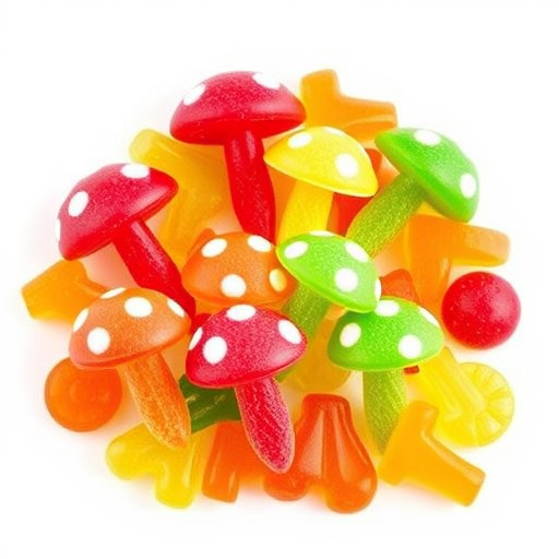 Vibrant Magic Mushroom Gummies Collection