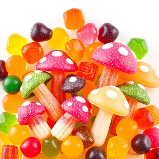 Vibrant Magic Mushroom Gummies Collection