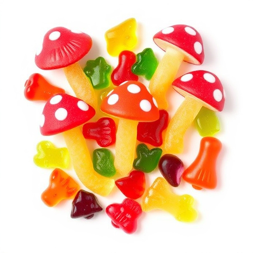 Vibrant Magic Mushroom Gummies Collection