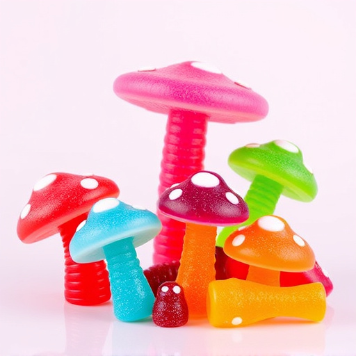 Vibrant Magic Mushroom Gummies Collection