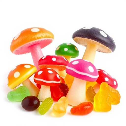 Vibrant Magic Mushroom Gummies Collection