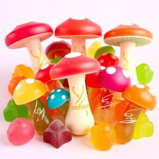 Vibrant Magic Mushroom Gummies Collection