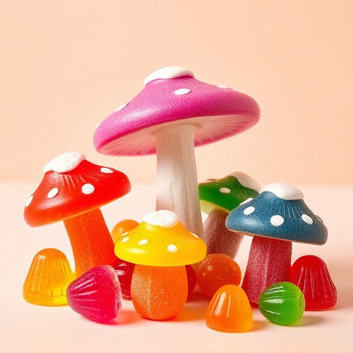 Vibrant Magic Mushroom Gummies Collection