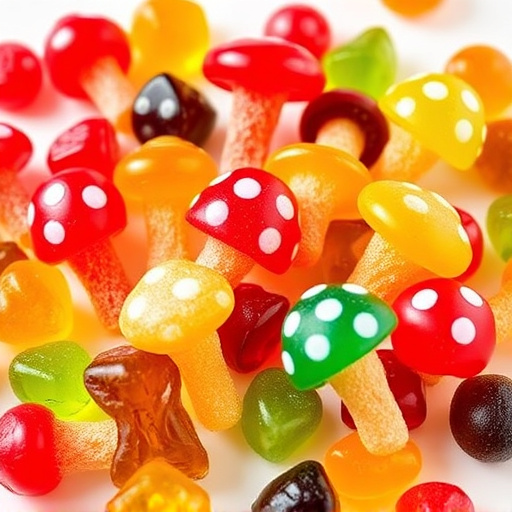 Vibrant Magic Mushroom Gummies Collection