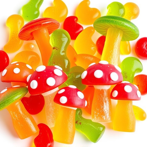 Vibrant Magic Mushroom Gummies Collection