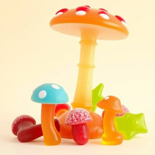 Vibrant Magic Mushroom Gummies Collection