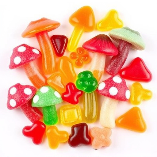 Vibrant Magic Mushroom Gummies Collection