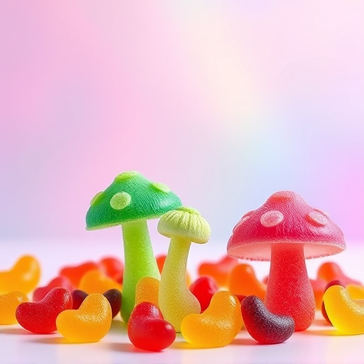 Vibrant Magic Mushroom Gummies Collection