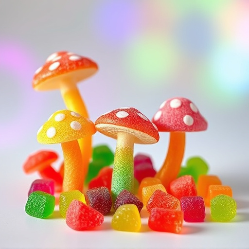 Vibrant Magic Mushroom Gummies Collection